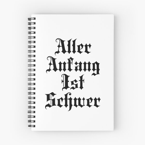 Artikelvorschau, Aller Anfang ist schwer - Aller Anfang ist schwer - Deutsche Sprüche entworfen und verkauft von JourneyCreative.