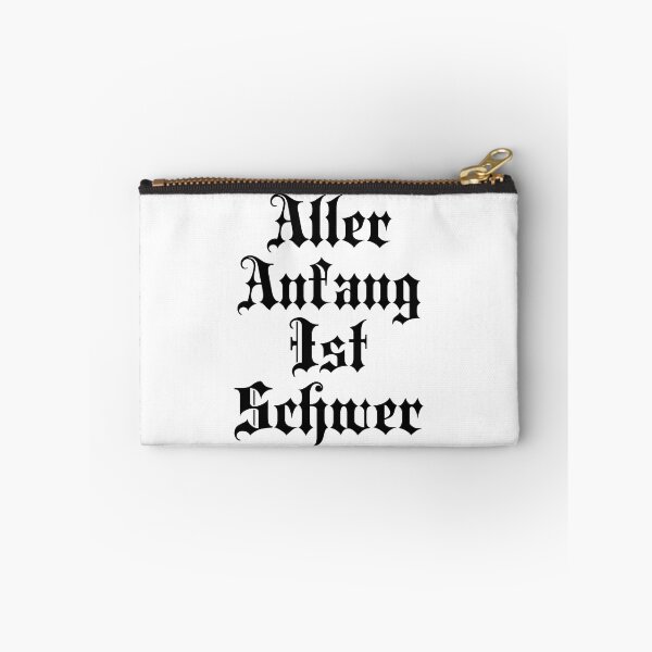 Artikelvorschau, Aller Anfang ist schwer - Aller Anfang ist schwer - Deutsche Sprüche entworfen und verkauft von JourneyCreative.