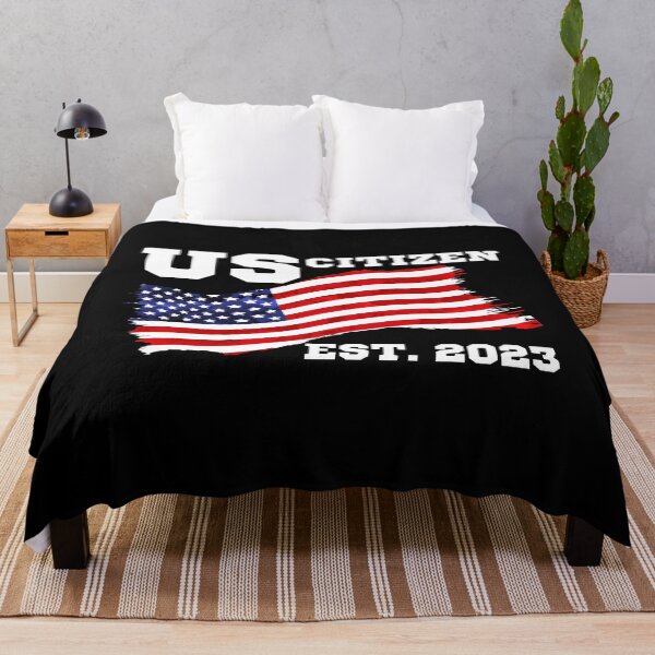 Item preview, New USA Citizen | US Citizen Est 2023 | USA lover | USA flag | American Immigrant designed and sold by AMINE  ★★★★★.