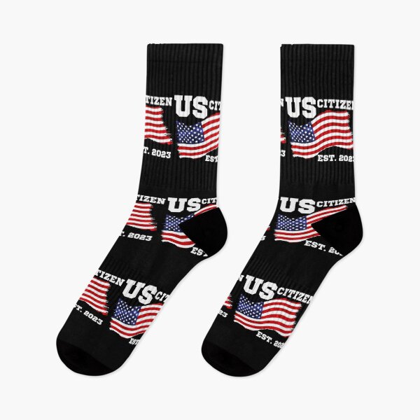 Item preview, New USA Citizen | US Citizen Est 2023 | USA lover | USA flag | American Immigrant designed and sold by AMINE  ★★★★★.