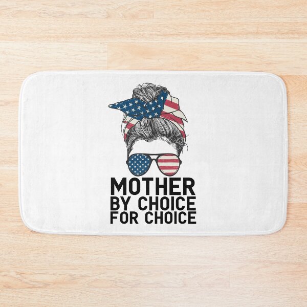 Item preview, Mother By Choice Pro Choice Messy Bun US Flag Women Rights designed and sold by BELASKRI STORE.