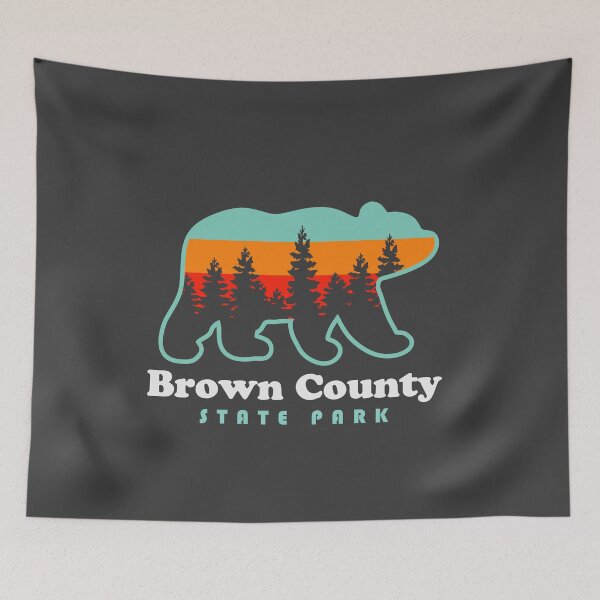 Item preview, Brown County State Park Camping Bear Nashville Indiana designed and sold by yelly123.
