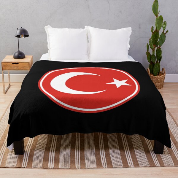 Artikelvorschau, Türkei Turkiye Rot-Weiß-Retro-Design entworfen und verkauft von ModSupporters.