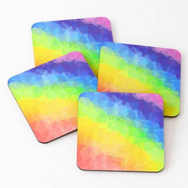 Item preview, Rainbow polygons designed and sold by myikigai.