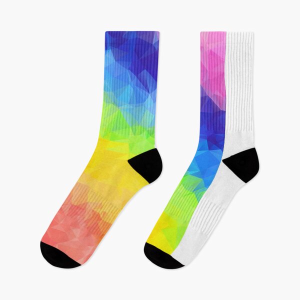Item preview, Rainbow polygons designed and sold by myikigai.