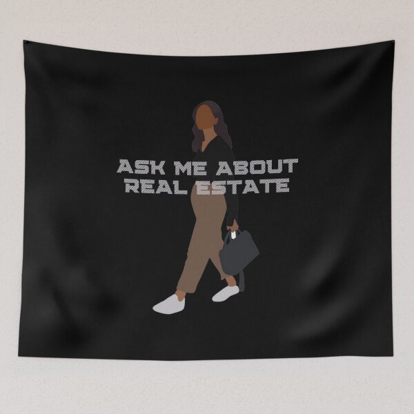 Item preview, Ask Me About Real Estate Funny Gifts for Real Estate Agent Broker designed and sold by nquestiaa.