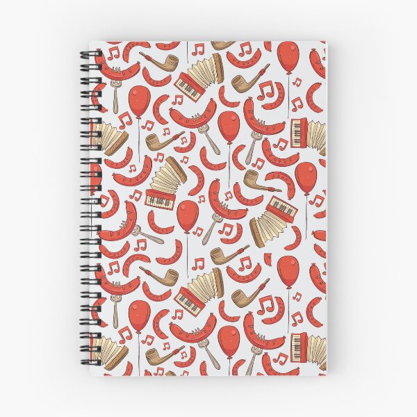 Item preview, Bratwurst and Music Oktoberfest Pattern (Bone) designed and sold by Geo De la Cruz.