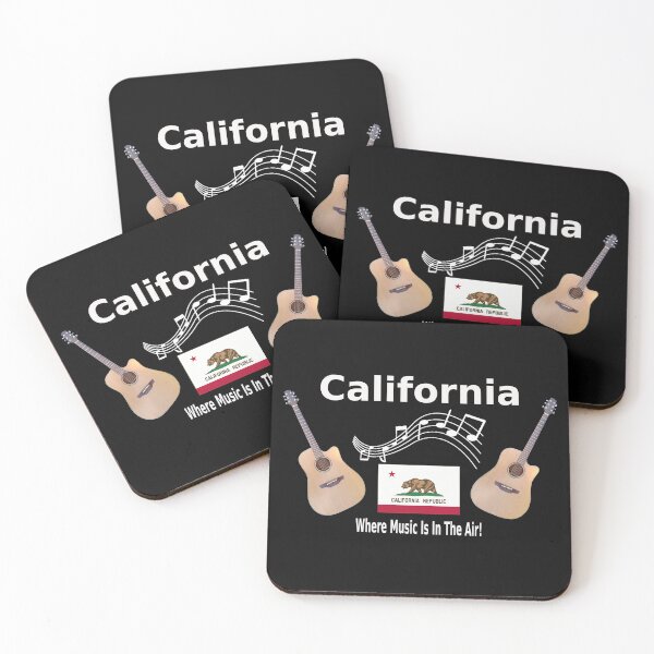 Item preview, California Acoustic Guitar Shirt designed and sold by GuitarNuts.
