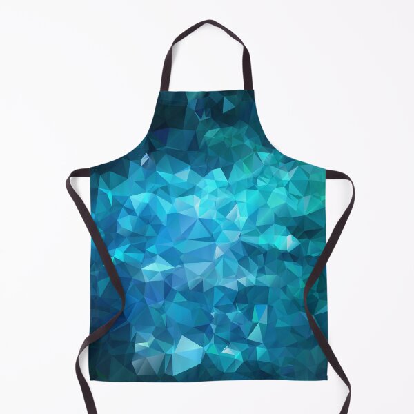 Item preview, Blue polygonal design designed and sold by myikigai.