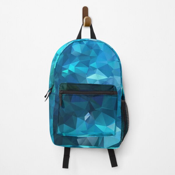 Item preview, Blue polygonal design designed and sold by myikigai.