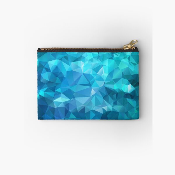 Item preview, Blue polygonal design designed and sold by myikigai.