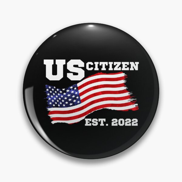 Item preview, New USA Citizen | US Citizen Est 2022 | USA lover | USA flag | American Immigrant designed and sold by AMINE  ★★★★★.