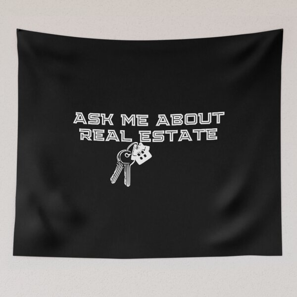 Item preview, Ask Me About Real Estate Funny Gifts for Real Estate Agent Broker designed and sold by nquestiaa.