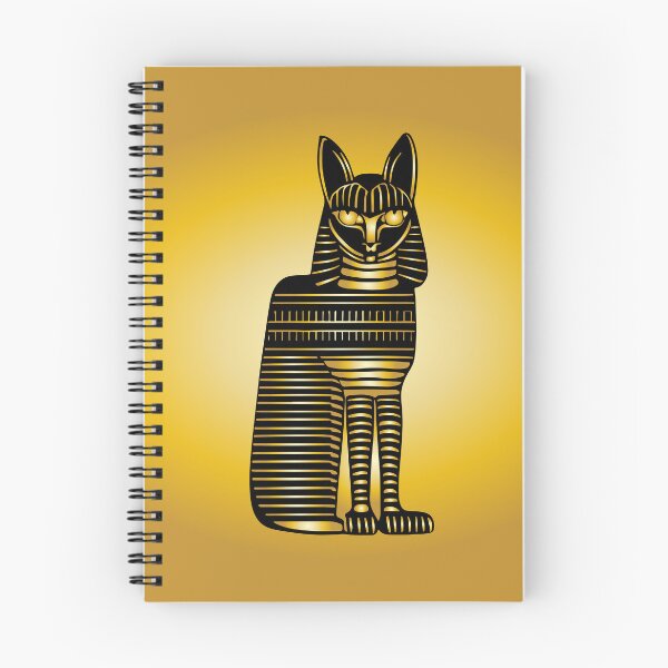 Item preview, Gold Egyptian Cat designed and sold by ArtFactoryAI.