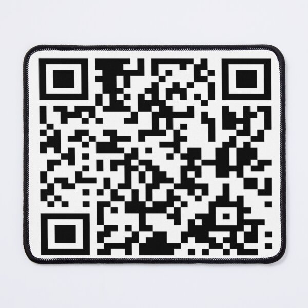 Item preview, rickroll qr code sticker designed and sold by karlaminev2.