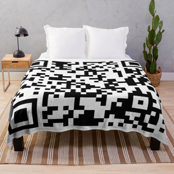 Item preview, rickroll qr code sticker designed and sold by karlaminev2.