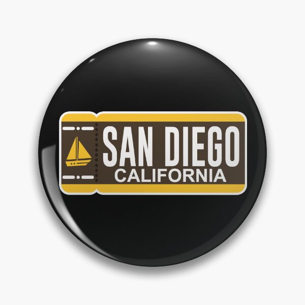 Artikelvorschau, San Diego-Ticket entworfen und verkauft von JayJaxon.
