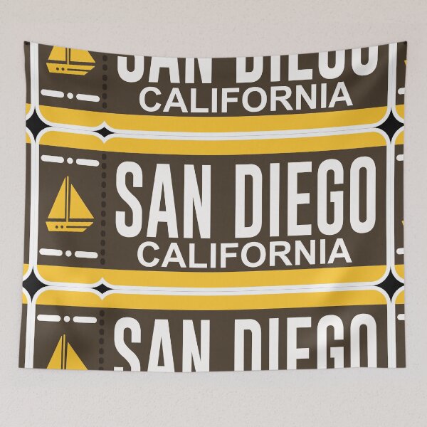 Item preview, San Diego Ticket designed and sold by JayJaxon.