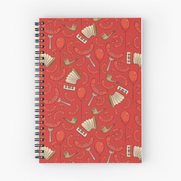 Item preview, Bratwurst and Music Oktoberfest Pattern (Cinnamon) designed and sold by Geo De la Cruz.
