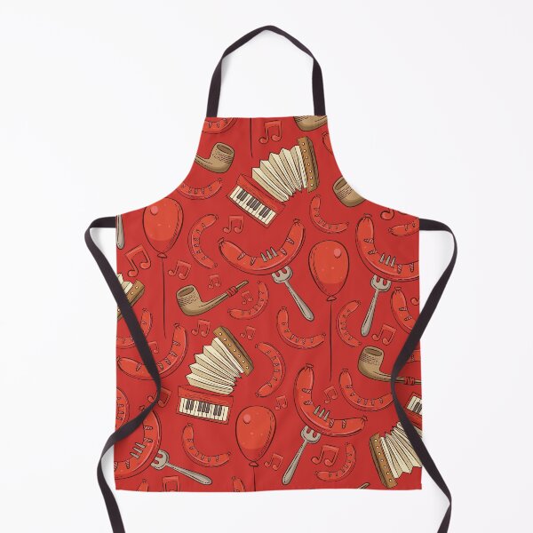 Item preview, Bratwurst and Music Oktoberfest Pattern (Cinnamon) designed and sold by Geo De la Cruz.