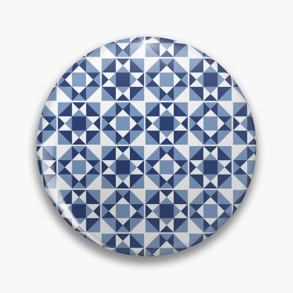 Item preview, Mosaic Tile Pattern (blue/white) designed and sold by Design Minds Boutique.