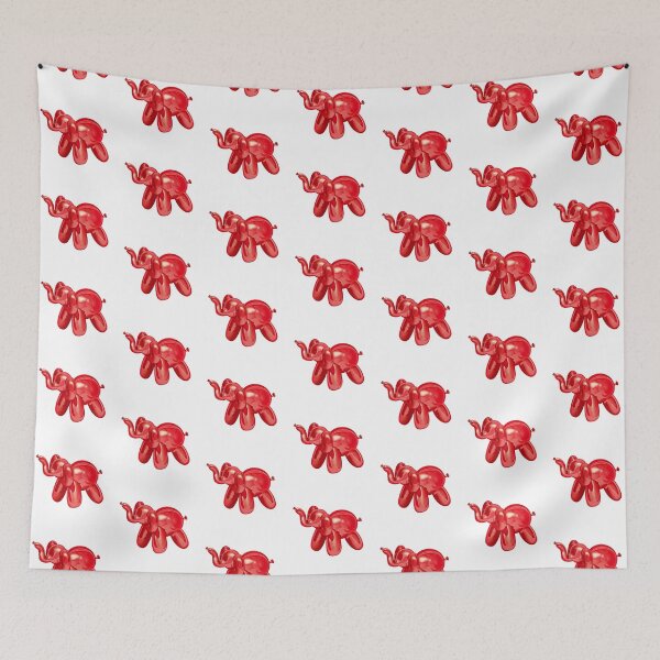 Item preview, Red Balloon Elephant designed and sold by ArtbyBroghan.