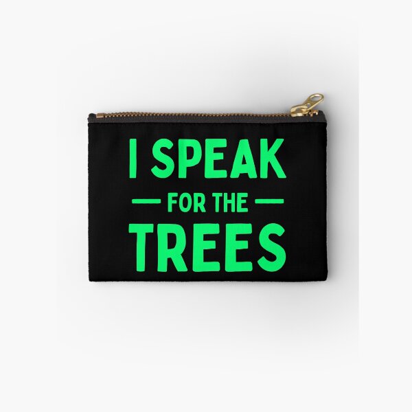 Item preview, I Speak For Trees Earth Day 2022 Save Earth Inspiration designed and sold by Trankix.