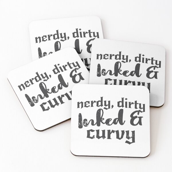 Item preview, Nerdy Dirty Inked and Curvy T-Shirt | Graphic Tattoo Tee | Tattoo | Plus Size Clothing | Tattoo T-Shirt designed and sold by TonySpencer.