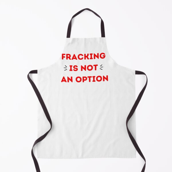 Item preview, Red Fracking Is Not An Option - Save The Planet designed and sold by WritetheWrongs.