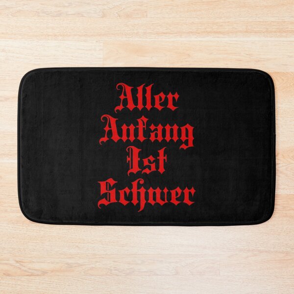 Artikelvorschau, Aller Anfang ist schwer - Aller Anfang ist schwer - Deutsche Sprüche entworfen und verkauft von JourneyCreative.