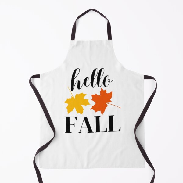 Item preview, Hello Fall with Leaves designed and sold by ChristinesCo.