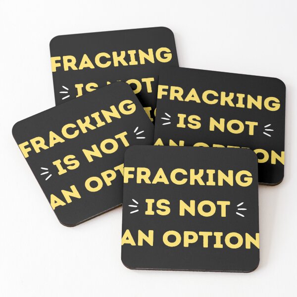Item preview, Yellow Fracking Is Not An Option - Save The Planet designed and sold by WritetheWrongs.