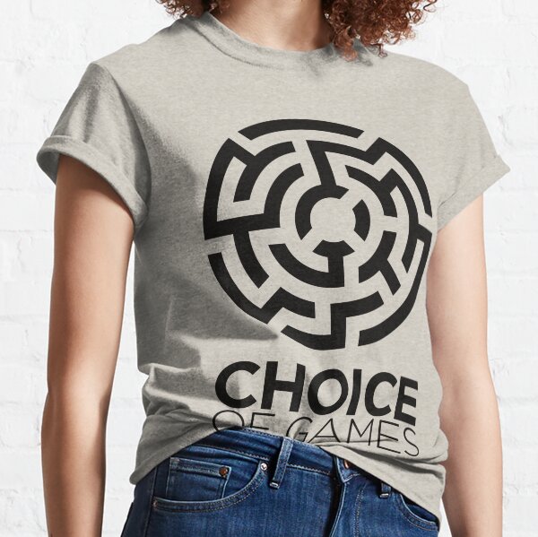 Item preview, Choice of Games Black Letter Logo designed and sold by choiceofgames.