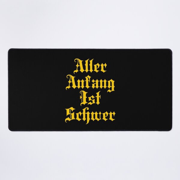 Artikelvorschau, Aller Anfang ist schwer - Aller Anfang ist schwer - Deutsche Sprüche entworfen und verkauft von JourneyCreative.