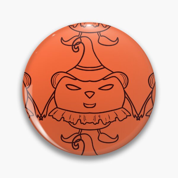 Item preview, Halloween pumpkin pattern designed and sold by myikigai.