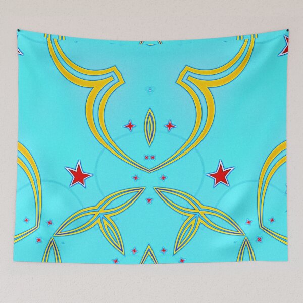 Item preview, ARUBA - ABSTRACT ARUBA FLAG PATTERN - ONE HAPPY ISLAND designed and sold by Ralek.