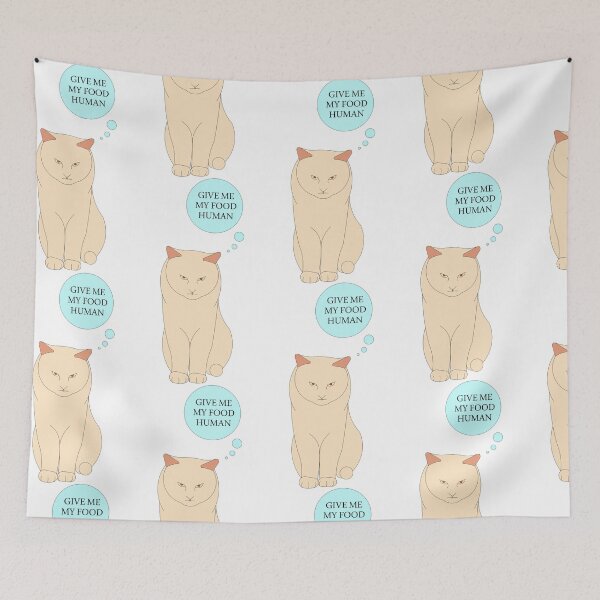 Item preview, a hungry mad cat designed and sold by mustafa hayder.