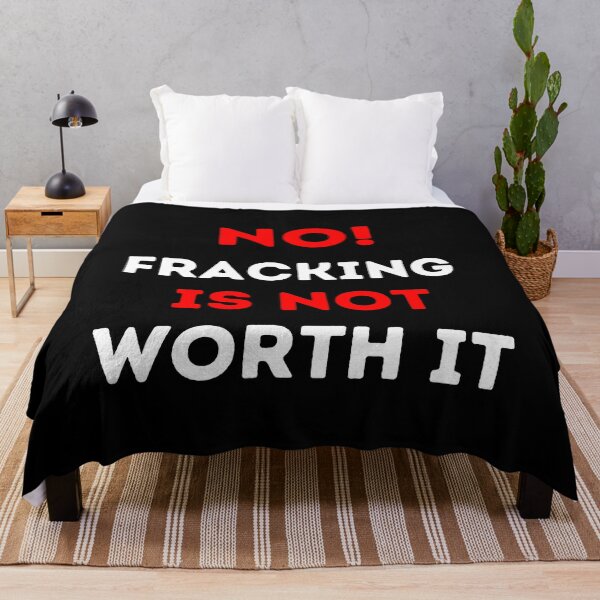 Item preview, No Fracking Is Not An Option - Save The Planet designed and sold by WritetheWrongs.