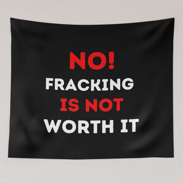 Item preview, No Fracking Is Not An Option - Save The Planet designed and sold by WritetheWrongs.