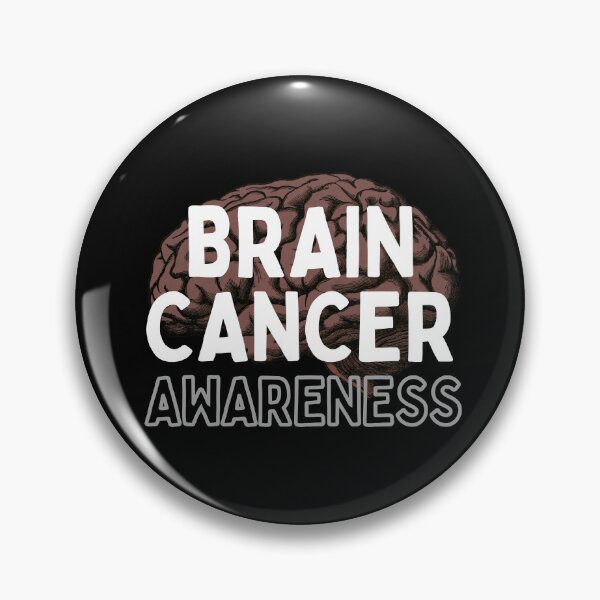 Item preview, I Wear Grey For Brain Tumor Awareness Grey Matters Ribbon designed and sold by Trankix.