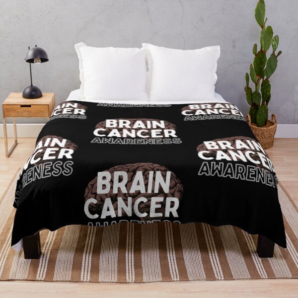 Item preview, I Wear Grey For Brain Tumor Awareness Grey Matters Ribbon designed and sold by Trankix.