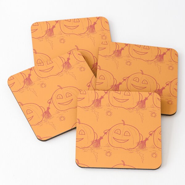 Item preview, Orange Halloween pumpkin design designed and sold by myikigai.