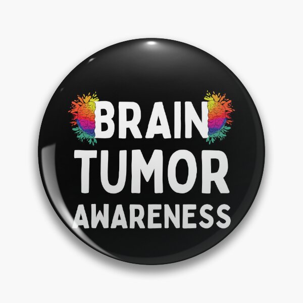 Item preview, I Wear Grey For Brain Tumor Awareness Grey Matters Ribbon designed and sold by Trankix.