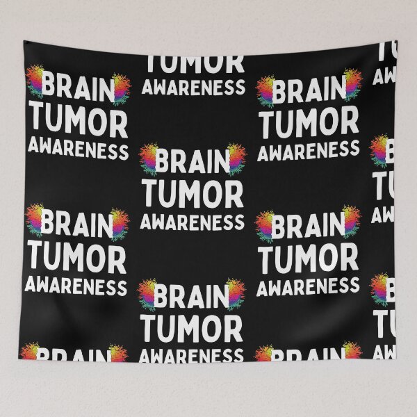 Item preview, I Wear Grey For Brain Tumor Awareness Grey Matters Ribbon designed and sold by Trankix.