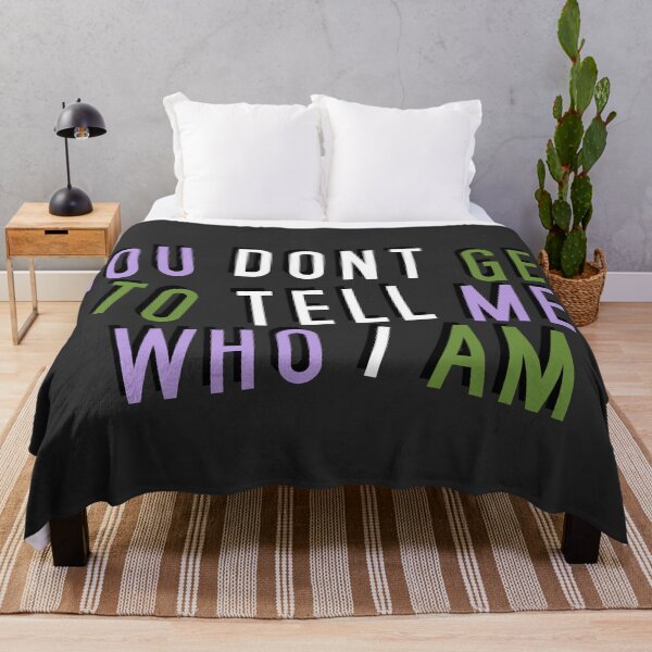 Item preview, Genderqueer | YOU DON'T GET TO TELL ME WHO I AM designed and sold by Vira Magnus Layton.