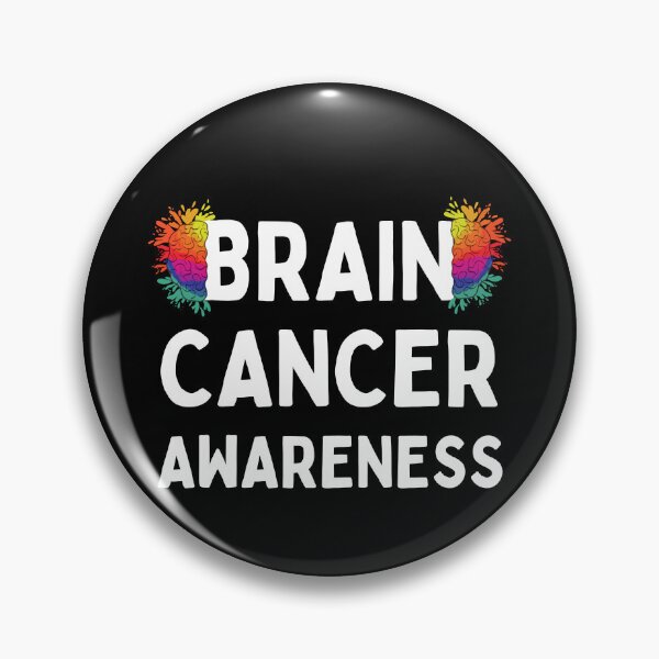 Item preview, I Wear Grey For Brain Tumor Awareness Grey Matters Ribbon designed and sold by Trankix.