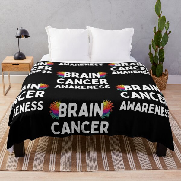 Item preview, I Wear Grey For Brain Tumor Awareness Grey Matters Ribbon designed and sold by Trankix.