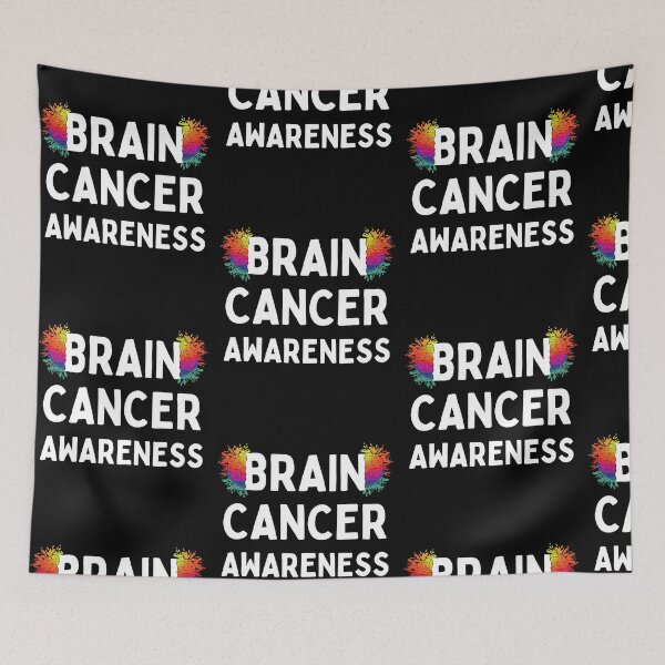 Item preview, I Wear Grey For Brain Tumor Awareness Grey Matters Ribbon designed and sold by Trankix.