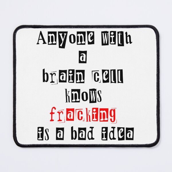 Item preview, Funny Anti-Fracking Design - Save The Planet designed and sold by WritetheWrongs.