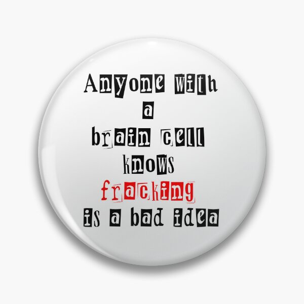 Item preview, Funny Anti-Fracking Design - Save The Planet designed and sold by WritetheWrongs.